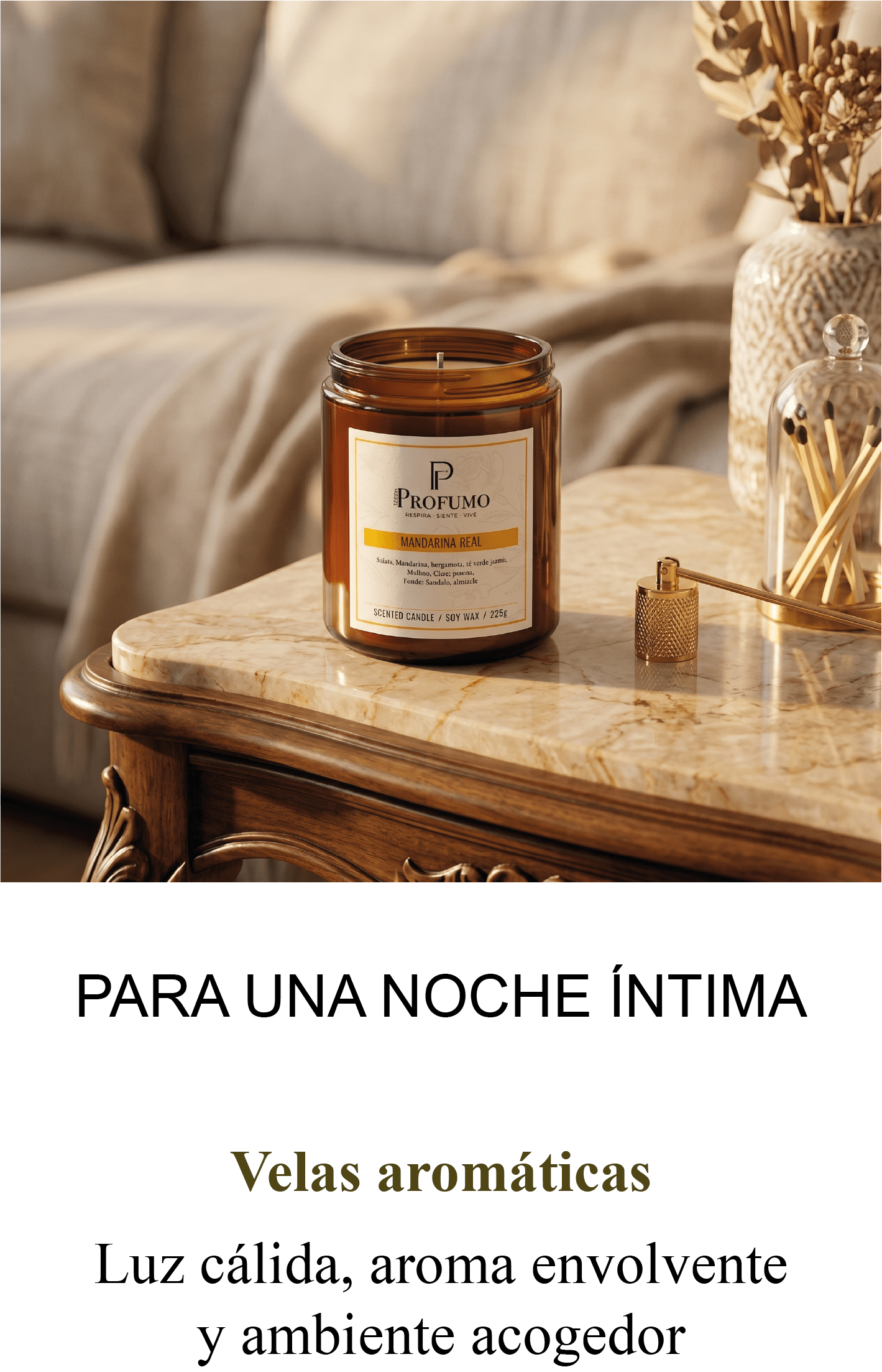 Velas Aromáticas de Cera de Soya | Atelier Profumo - Atelier Profumo